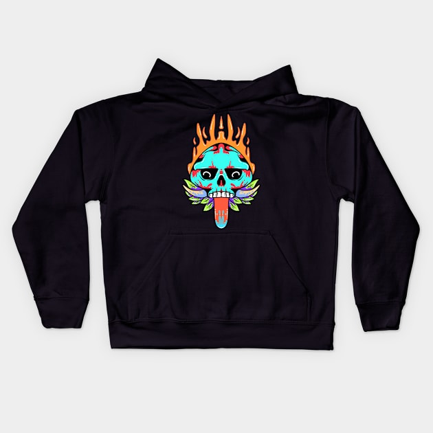 Mocking Kids Hoodie by Apxwr